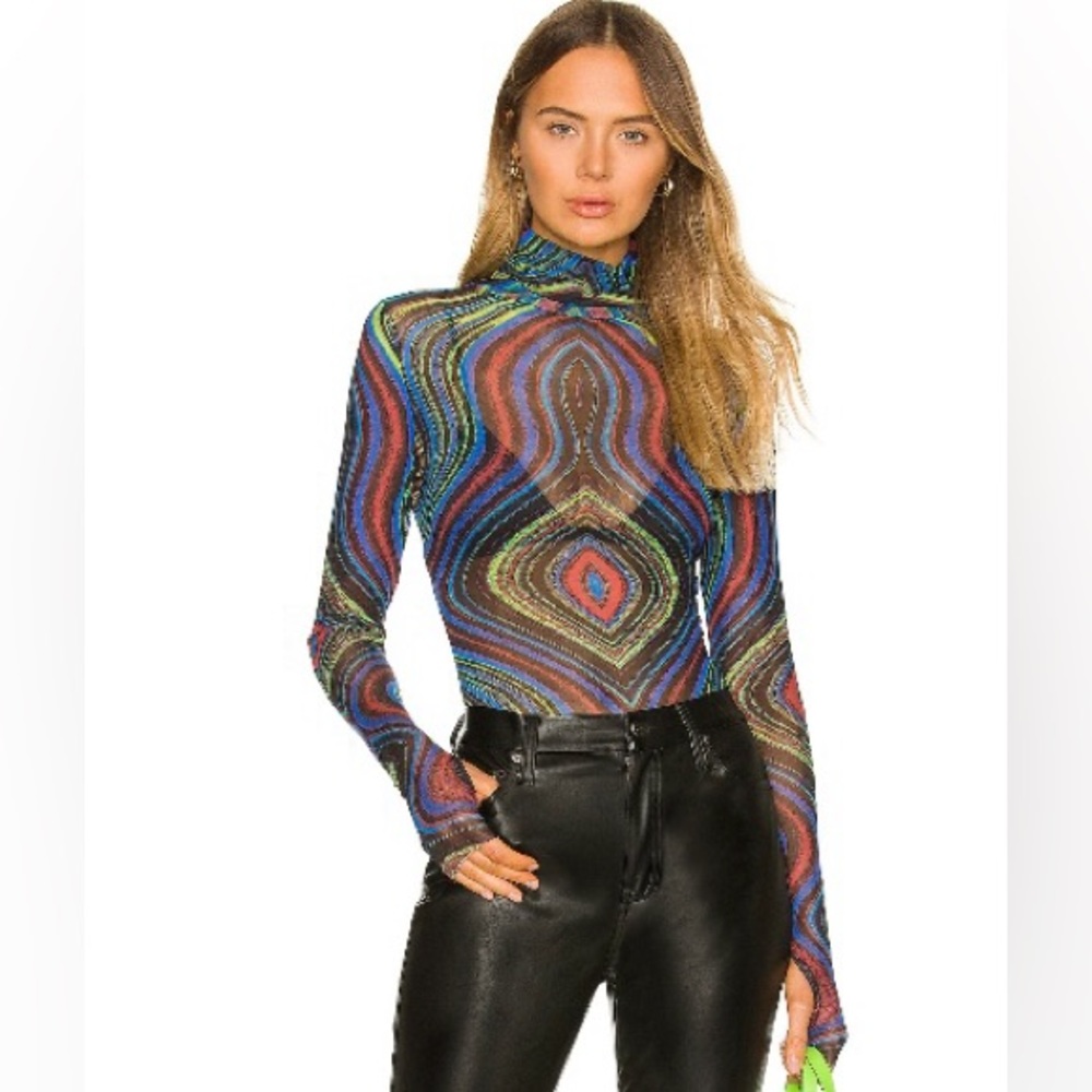 Zadie Top in Electric Swirl
